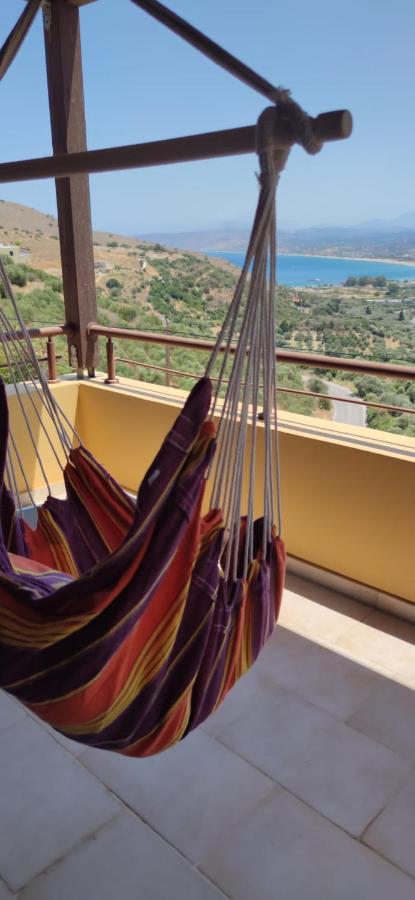 Ferienwohnung Grosses Haus Mit Traumhaftem Ausblick Georgioupoli Exterior foto