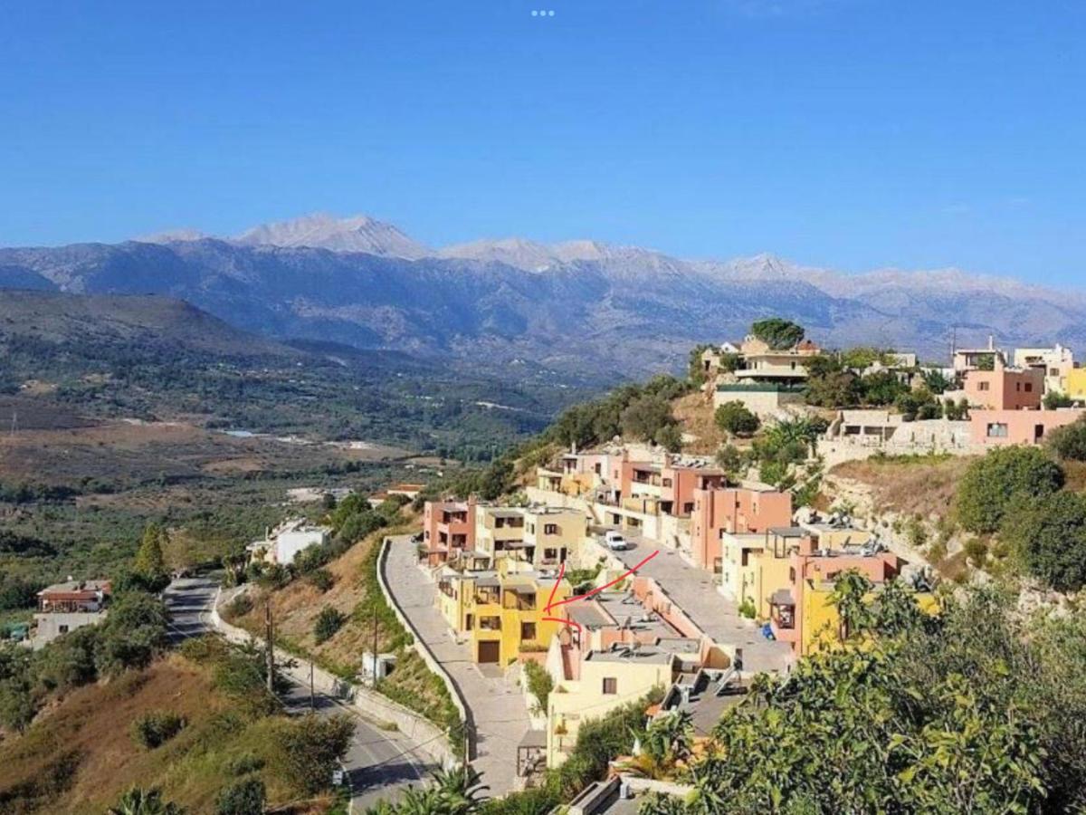 Ferienwohnung Grosses Haus Mit Traumhaftem Ausblick Georgioupoli Exterior foto