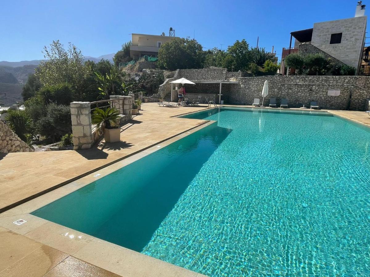 Ferienwohnung Grosses Haus Mit Traumhaftem Ausblick Georgioupoli Exterior foto