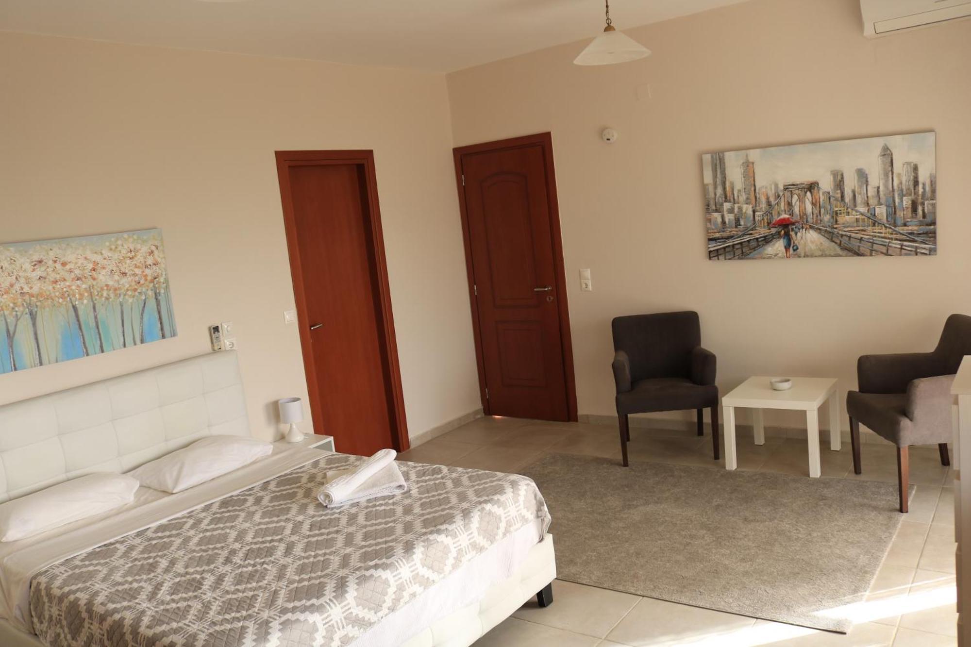 Ferienwohnung Grosses Haus Mit Traumhaftem Ausblick Georgioupoli Exterior foto