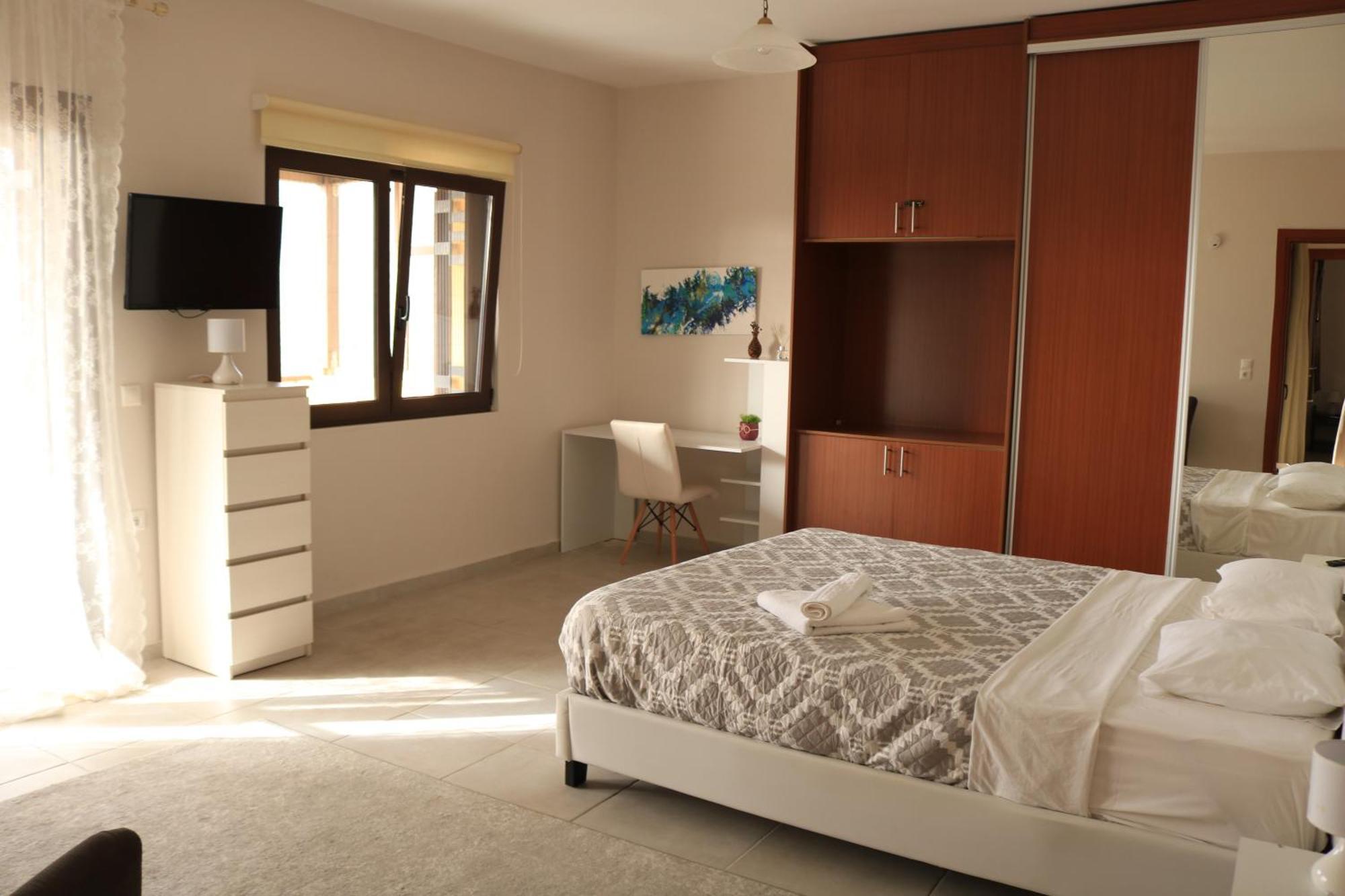 Ferienwohnung Grosses Haus Mit Traumhaftem Ausblick Georgioupoli Exterior foto